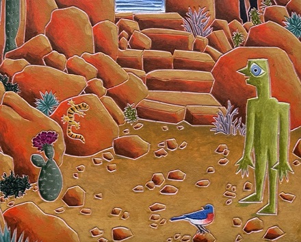 The Desert Floor
9" x 11"
$850 The Desert Floor
9" x 11"
$850